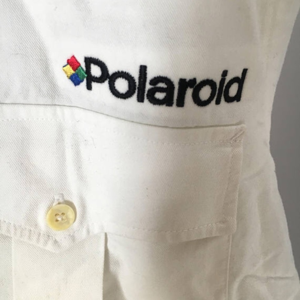 SALE ✨NWT VTG 90's Polaroid Button Up Shirt